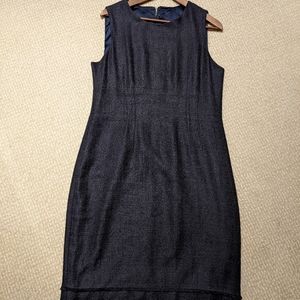 Elie Tahari ( lacey edge ) linen dress size 14